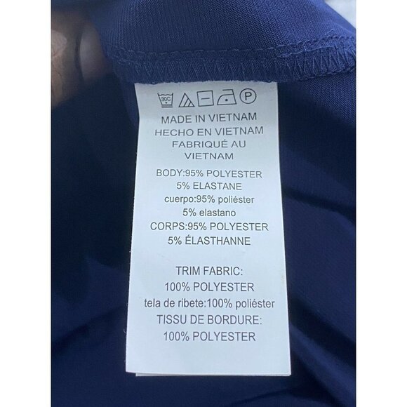 MICHAEL Michael Kors Women True Navy Sleeveless Pleated Hem Dress Size XS - Picture 8 of 10